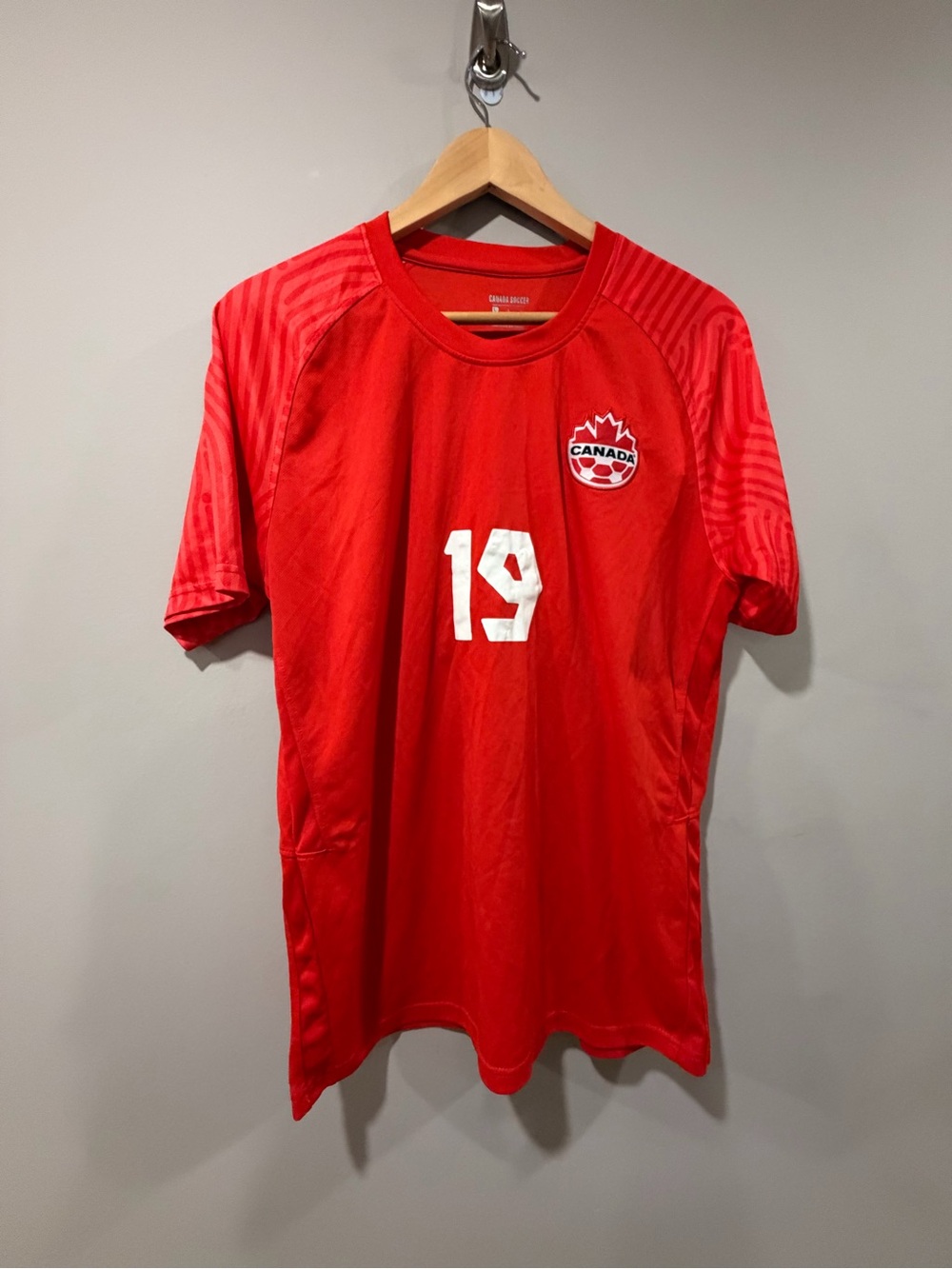 2022 Canada National Team Alphonso Davies' Football Soccer Jersey